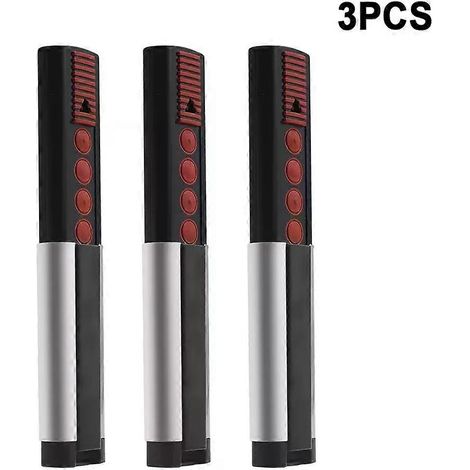 Lot de 3 télécommandes de porte de garage SOMMER 4031 TX08-868-4 4020 4026 TX03-868-2 4011 4021 4025 4035 (code tournant 868 MHz) (1/4)