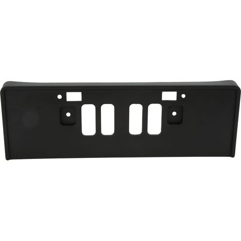 Plaque d'immatriculation avant Noir Plastique Support 71145SDAA10 Compatible Accord 2006-2007 Berline 4 Portes (1/5)