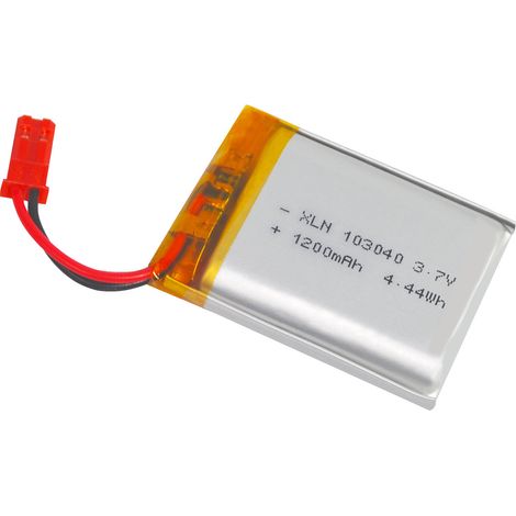 103040 polymer lithium battery, 1200mAh, rechargeable lithium battery for beauty devices, early education machines, and electronic scales. (1/5)