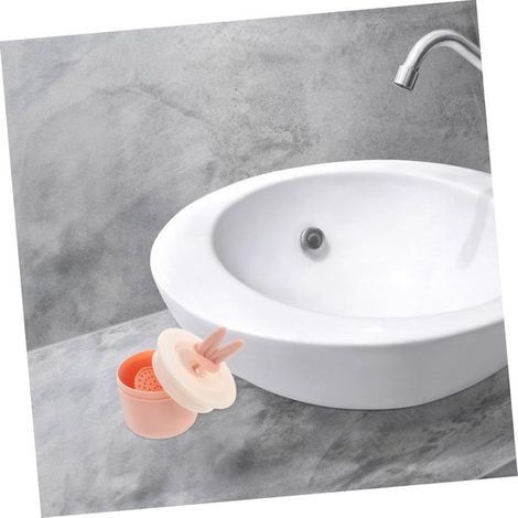 Dispensador de jabón en espuma，Botella con bomba de espuma，Botella con bomba de espuma，2 piezas，Dispensador de espuma，Rosa + azul (1/4)