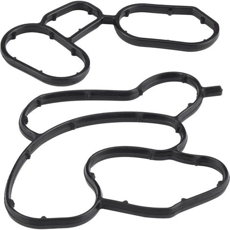 Ölkühlerdichtung Ersatz-Motorölfiltergehäusedichtung 11427508971 11427508970. (1/4)