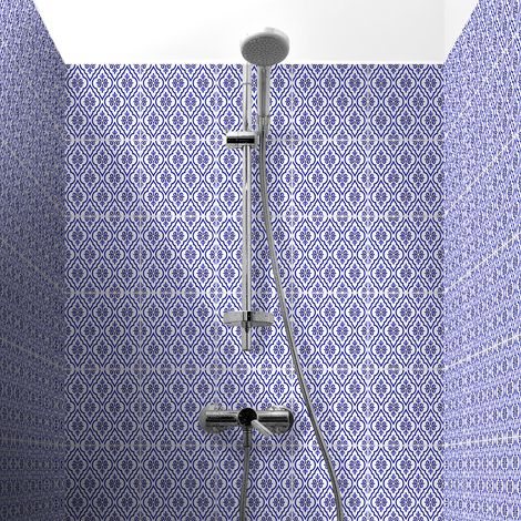 Sticker Mural Carrelage adhésif Cuisine Salle de Bain - 30 STICKERS CARRELAGES ORIENTAL BIDBID - 30stickers10x10cm (1/5)