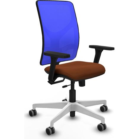 Silla de oficina piqueras y crespo Motilla azul espuma alta densidad (1/2)
