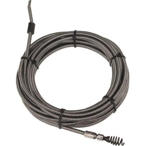 Cable de 7,5 m para un abridor de desagües profesional (1/3)