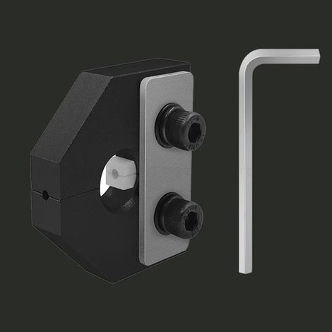 Hochfester Filament-Lötverbinder, Präzisionssensor für 3D-Drucker, mit Schraubenschlüssel, kompatibel mit 1,75 mm PLA und ABS, Schwarz (1/5)