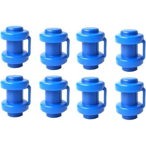 8 Cagoules de ,Capuchage Final du Trampoline,Convient pour Tous Les poteaux de réseau de Trampoline partagés,Accessoires de réseau de sécurité du Trampoline (1/3)