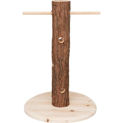 Arbre pour aliments, lapins, en bois d'écorce ø 25 × 36 cm (1/4)