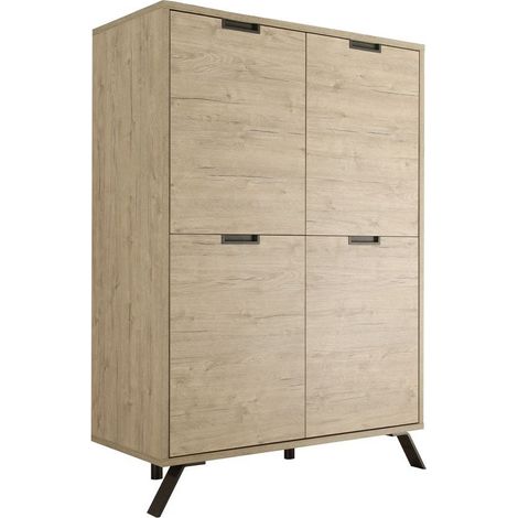 Credenza linea Palma 4 ante in finitura Oak (1/5)