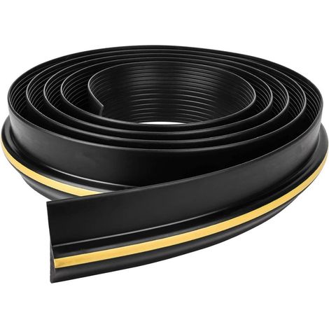 Trintion Garage Door Seal 9FT Floor Rubber Threshold Heavy Duty Rubber Draught Excluder Weatherproof Weather Stripping for Keeping Garages (1/5)