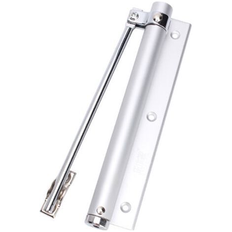 Aluminum Alloy Spring Door Closer Adjustable Household Door Closer 40kg (1 Piece) (1/5)