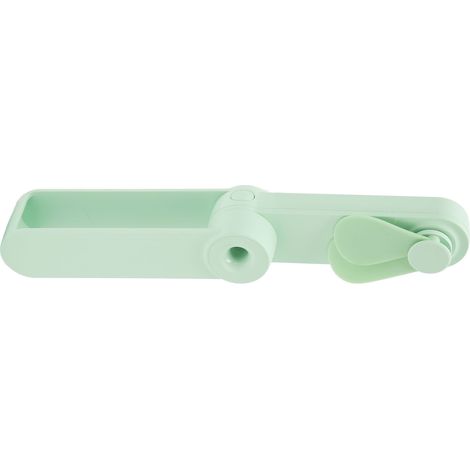Petit ventilateur portable à main avec 3 vitesses réglables, rechargeable, connexion USB silencieuse, idéal pour les voyages, une utilisation intérieure et extérieure. (1/5)