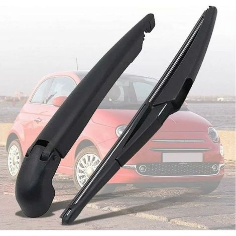 Rear Windshield Wiper Arm and Wiper Blade, Rear Windshield Wiper Arm, Replacement for 2007-2017 Fiat 500 OE 51787577 (1/5)