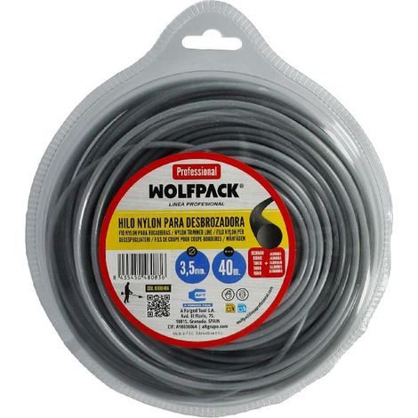 hilo nylon / aluminio redondo profesional ø 3,5 mm. (dispensador 40 metros) (1/5)