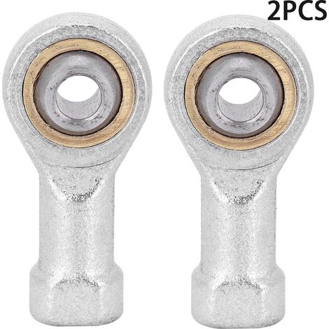 2pcs SI6t K Rotule femelle tige filetée, palier articulé autolubrifiant, axe femelle M6, articulation mécanique (1/5)