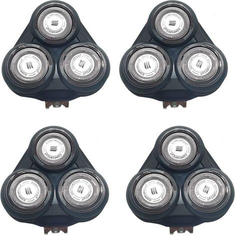 4 Lames De Rechange Compatibles Rasoirs Electriques Series S5000 S5370 S5010 S5011 S5050 S5560 (1/4)