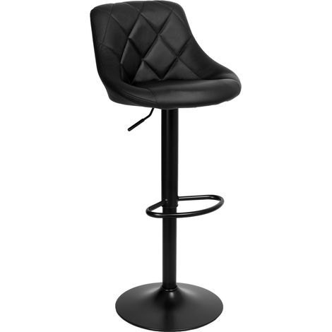 Sgabello da bar Cydro nero (1/5)