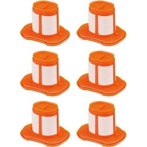 6 pièces Filtre pour Aspirateur Black Decker HHVKF10,Accessoire Pièces de rechange lavable (1/5)