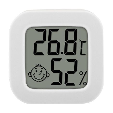 Stück Mini-tragbare LCD-Thermometer-Hygrometer für die Innentemperatur