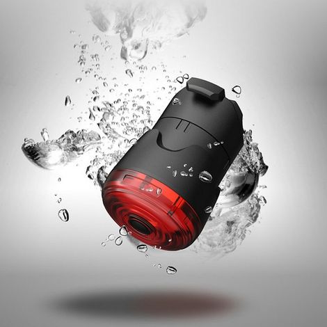 ONEGEAR POSYA S233 - LUZ DE POSICIÓN TRASERA PARA BICICLETAS Y SCOOTER - LED RECARGABLE POR USB (1/2)