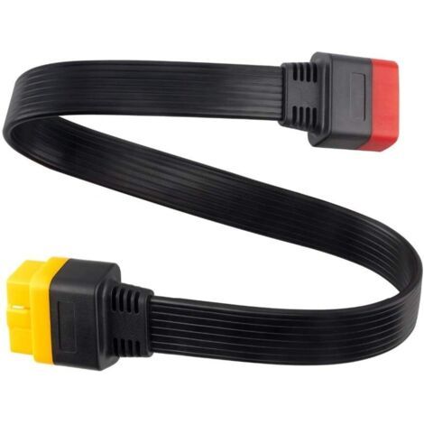 Neues hochwertiges OBD2-Verlängerungskabel für Launch X431 ThinkDiag / Easydiag OBD2 16-poliger Stecker auf Buchse Adapter OBDII-Anschluss Autozubehör Autoteile (Farbe: 60 cm Kabel) (1/4)