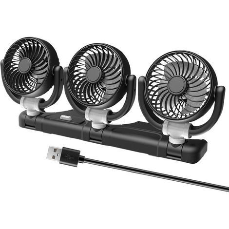 Ventilateur de refroidissement électrique, 3 ventilateurs (1/5)