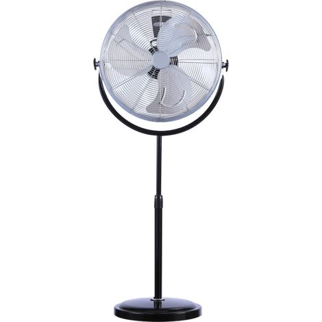 35 cm, 60 W Industrie-Standventilator  3 Flügel  3 Geschwindigkeitsstufen  Standventilator für Zuhause, Büro und Gewerbe (1/5)
