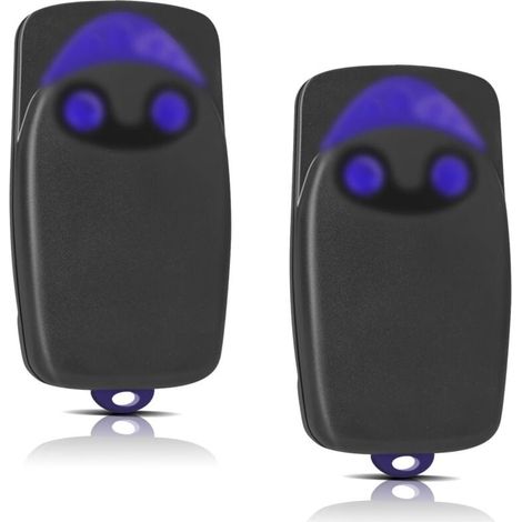 2 Pièces Remplacement pour télécommande NICE, télécommande portail 433,92MHz 2 canaux, compatible avec Flo1r-s, Flo2r-s, Flo4r-s (1/4)