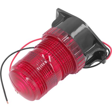 Gyrophare LED pour chariot élévateur, feu d'avertissement clignotant de sécurité, étanche IP65, 10-110V CC, rouge (1/5)