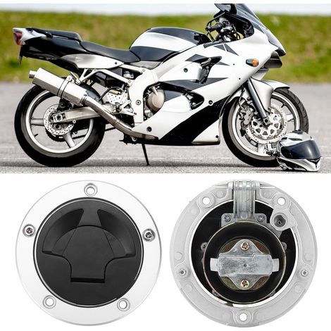 Motorrad-Tankdeckelschloss mit Schlüssel, passend für Kawasaki Ninja ZX-6R/ZX-10R/ZX-14R (1/5)