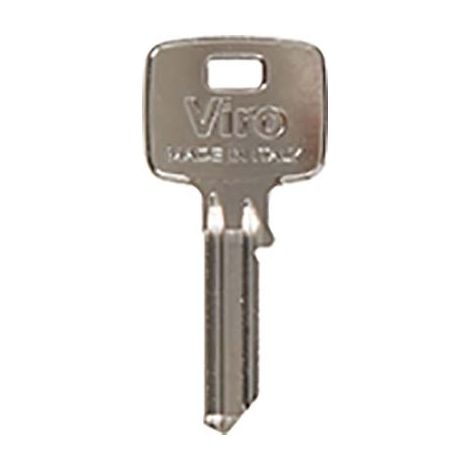 CHIAVE PIATTA VIRO 039A ORIGINALE - OTTONE NICHELATO- 10 pezzi