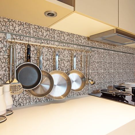 Sticker Mural Carrelage adhésif Cuisine Salle de Bain - 24 STICKERS CARRELAGES TERRAZZO ORGOSOLO - 24stickers10x10cm (1/5)