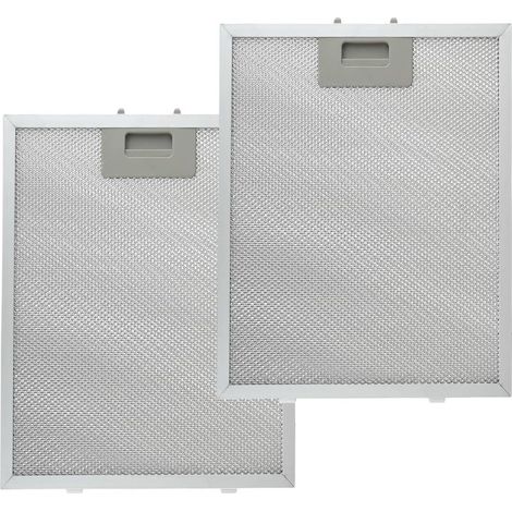 5-lagiger Dunstabzugshaubenfilter, 320 mm x 260 mm, universeller Aluminium-Metall-Fettfilter für Dunstabzugshauben vieler namhafter Marken (1/5)