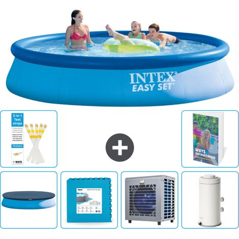 Intex Piscina Easy Set Rotonda - 396x84 cm - 7-pezzi  S116 (1/5)