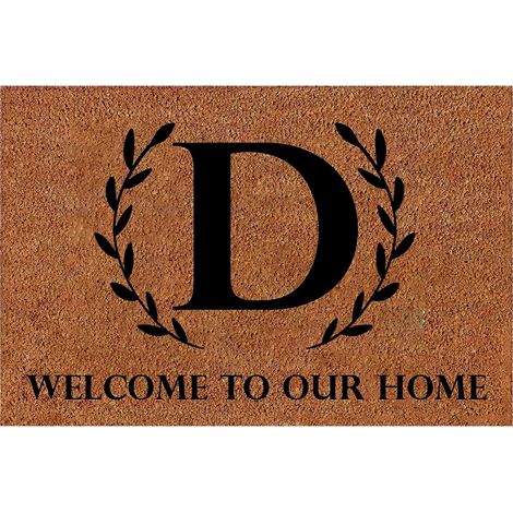 Tapis De Seuil Extérieur - Tapis D'Entrée Imperméable 40 X 60 Cm - Pour Porte D'Entrée Maison Jardin Balcon - 1 Pièce (1/4)
