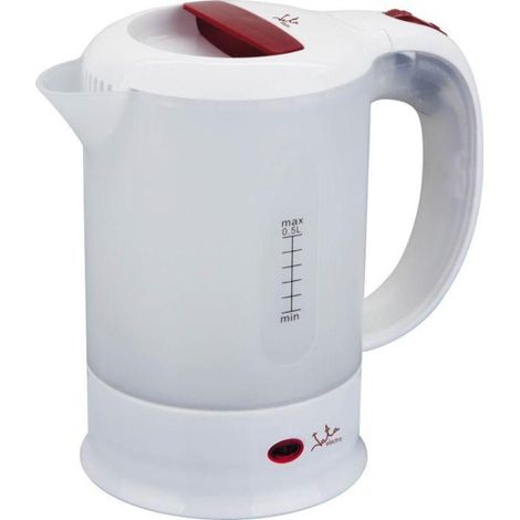 Hervidor eléctrico Jata HA547 de 0,5 litros, 1000 W, apagado automático, compartimento para guardar el cable, ebullición rápida, (1/5)