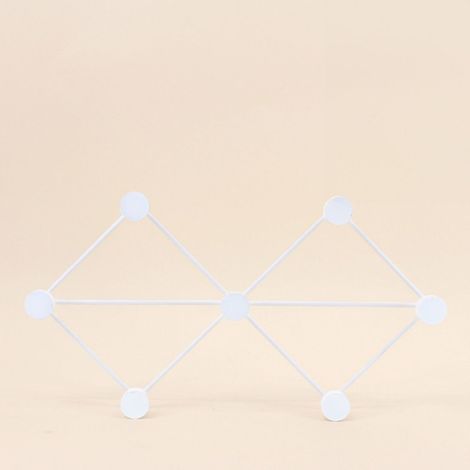 Patère forme géométrique losange 42cm