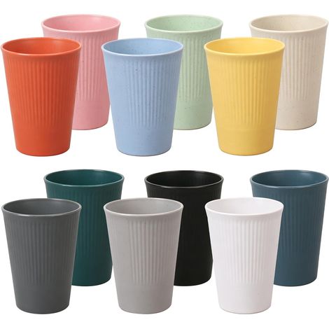 12 x 320ml Reusable Unbreakable Tumblers (1/5)