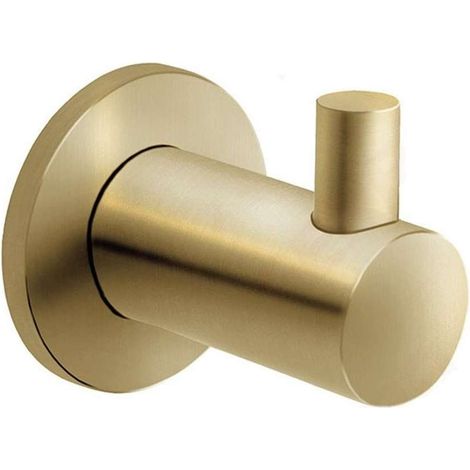 Novaservis Ferro Smile - Gancho, oro cepillado ASM05BG (1/2)