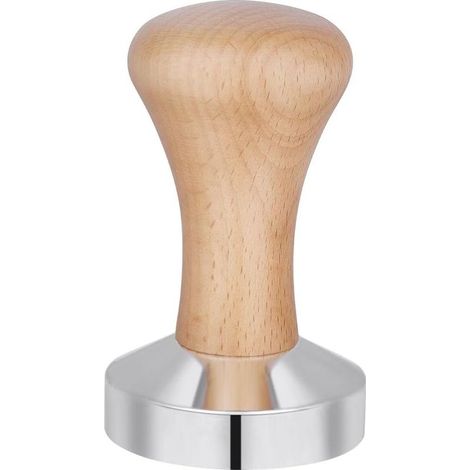 Presse à café Vicloon 51 mm en acier inoxydable, pilon à café, presse à café moulu, accessoires de cuisine pour expresso, avec (1/5)