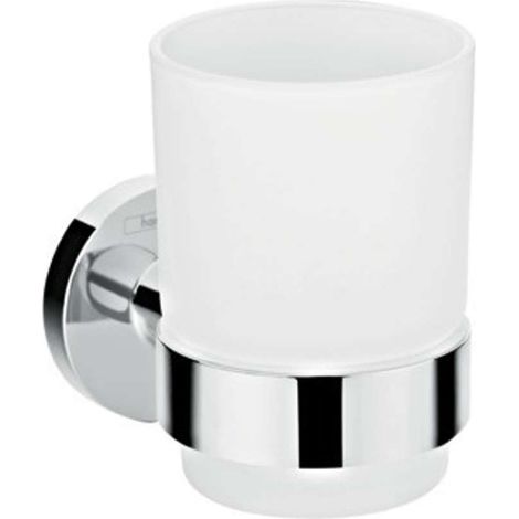 Hansgrohe Logis Universal - Vaso para higiene bucal, vidrio/cromo 41718000 (1/2)