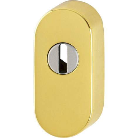 HOPPE® Schutz-Schlüsselrosette E55S-SR-ZA, Edelstahl, 2904791 (1/2)