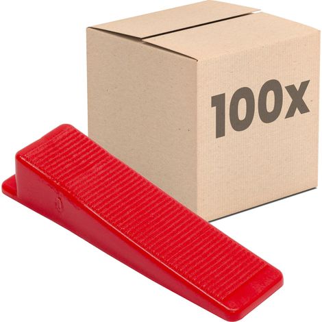 Dalsys Système de nivellement pour carrelage, set d'aide à la pose, outil de carreleur - 100 cales