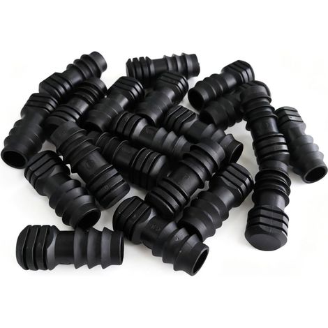 20pcs Bouchons D'extrémité Pour Tuyau Goutte À Goutte De 16 Mm Raccord Goutte a Goutte Pièces Et Raccords De Tuyau D'arrosage Pour Irrigation Jardin,l'irrigation De Jardin (1/5)