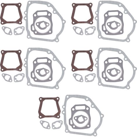 Lot de 5 pièces détachées pour groupe électrogène essence 170F : tapis complet, carter, carburateur, silencieux, culasse, joint de reniflard