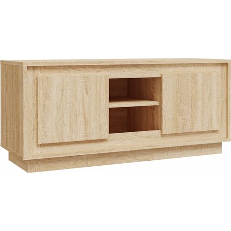 Maison Exclusive - TV-Schrank Sonoma-Eiche 102x35x45 cm Holzwerks