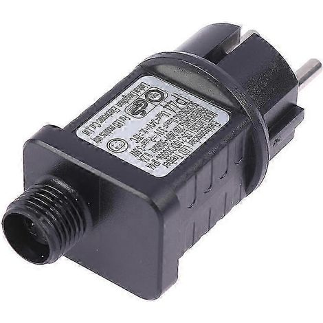Adaptateur secteur étanche IP44 avec minuterie LED, transformateur et alimentation lumineuse 3,6 W 31 V (FMY) (1/5)