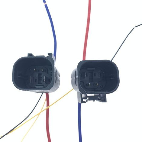 Elektrische Lüftersteckdose kompatibel mit Mercedes-Benz S-Klasse, C-Klasse, SE200, S350, S400, C200, C280 und C300 -- JB1899-4P-11