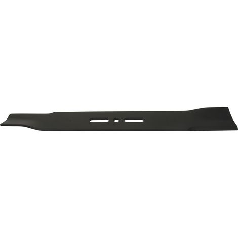 Lame universelle droite standard soufflante pour tondeuse - L: 400mm, alésage: 10mm, entraxe: 55/98mm.