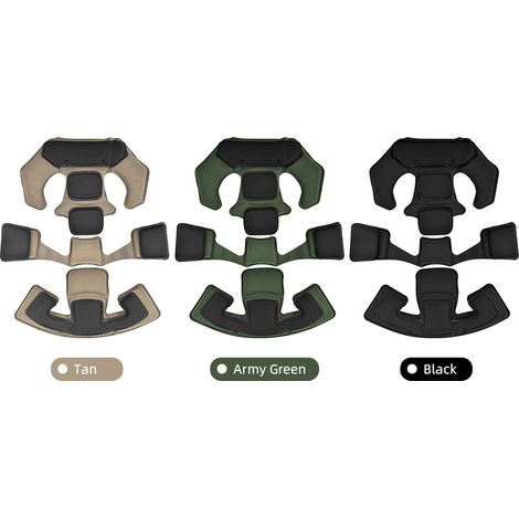 Coussinets de casque en mousse à mémoire de forme, tapis de protection de remplacement pour accessoires Team Wendy (1/3)