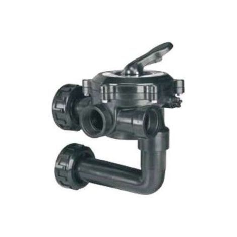 Vanne multivoies latérale 1½" avec liaisons 34543 Astralpool (1/2)